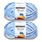 Bernat Blanket Brights Waterslide Varg Yarn - 2 Pack of 300g/10.5oz - Polyester - 6 Super Bulky - 220 Yards - Knitting/Crochet